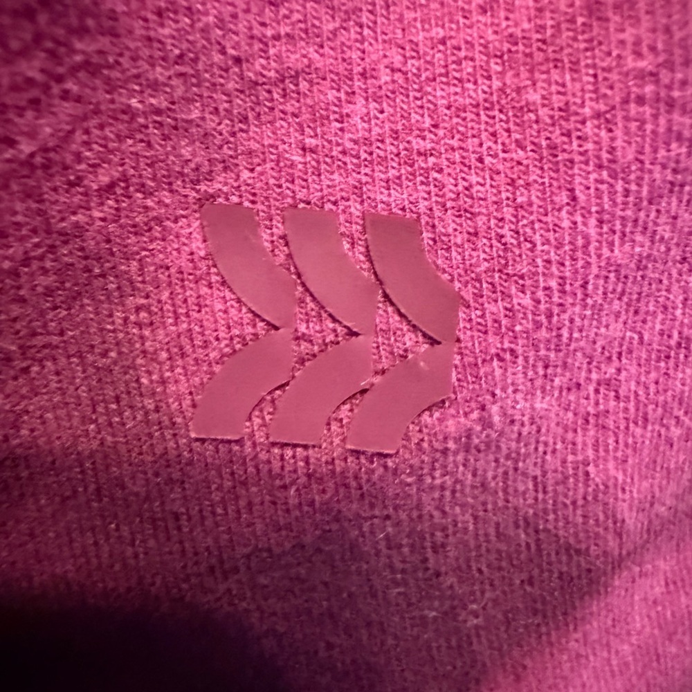 💖 All In Motion Tie-Dye Crewneck Sweatshirt Size S | Magenta / Berry - Picture 4 of 4